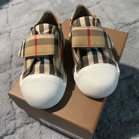 replica burberry toddler shoes|authentic burberry toddler shoes.